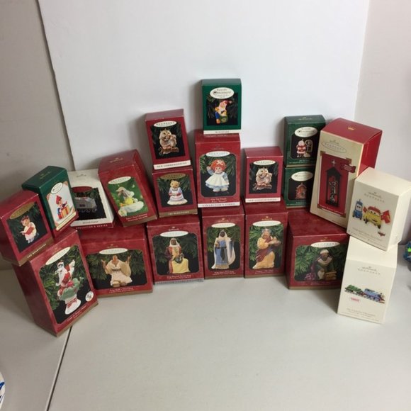 Hallmark Other - Hallmark Keepsake Ornament Lot Of 20 Christmas Decoration Holiday Ornaments
